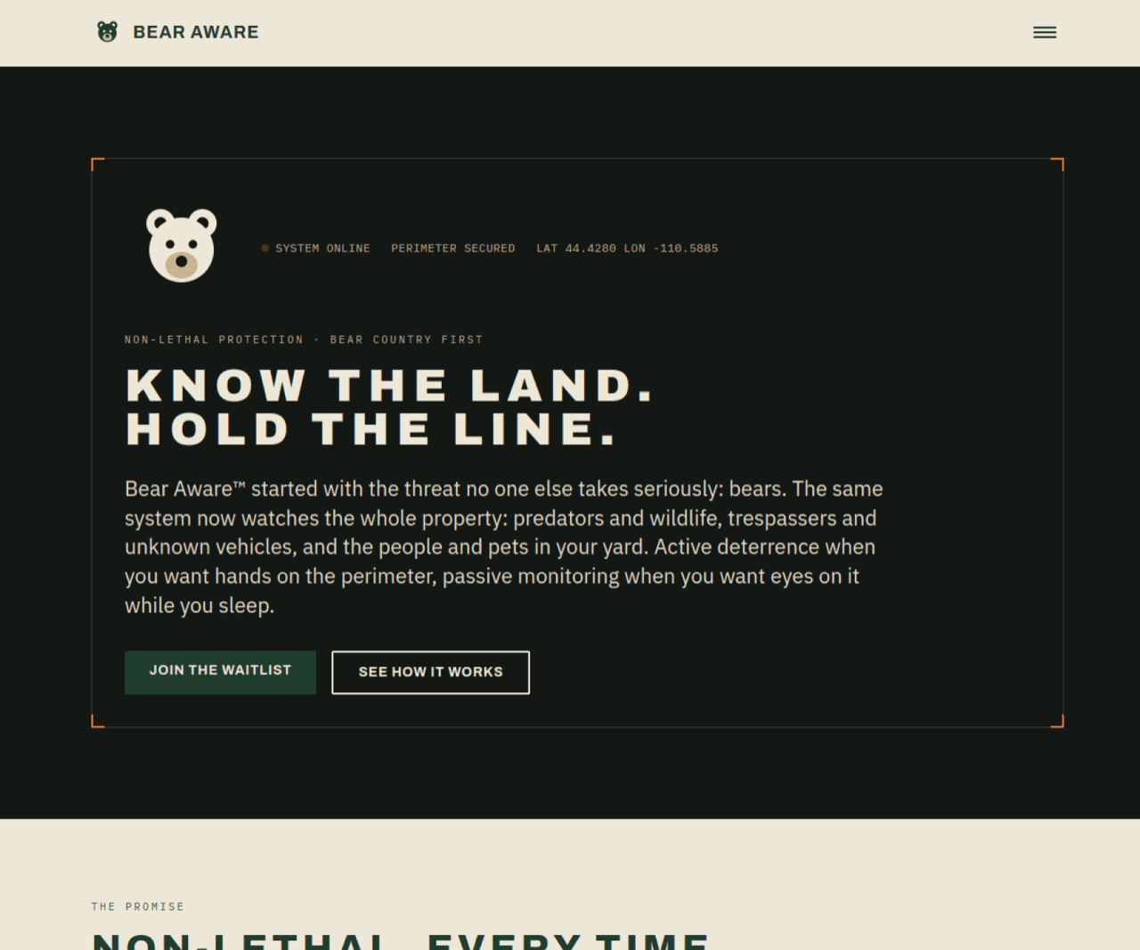 bear-aware preview